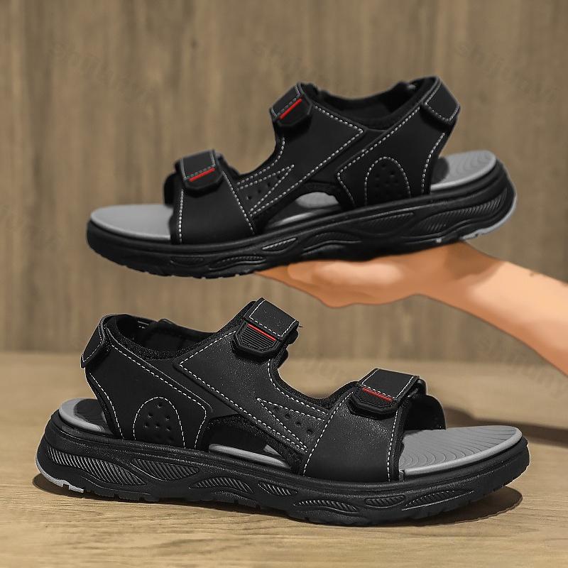 Fashion Mens Sports Sandals 2025 Summer New Casual Sandals Outdoor Beach Sandals Male Open Toed Fashion Lightweight Comfortable Shoes