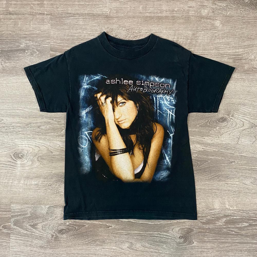 

Ashlee Simpson Autobiography Tour Concert T-Shirt Cotton Unisex Size Unisex T-Shirt XXL
