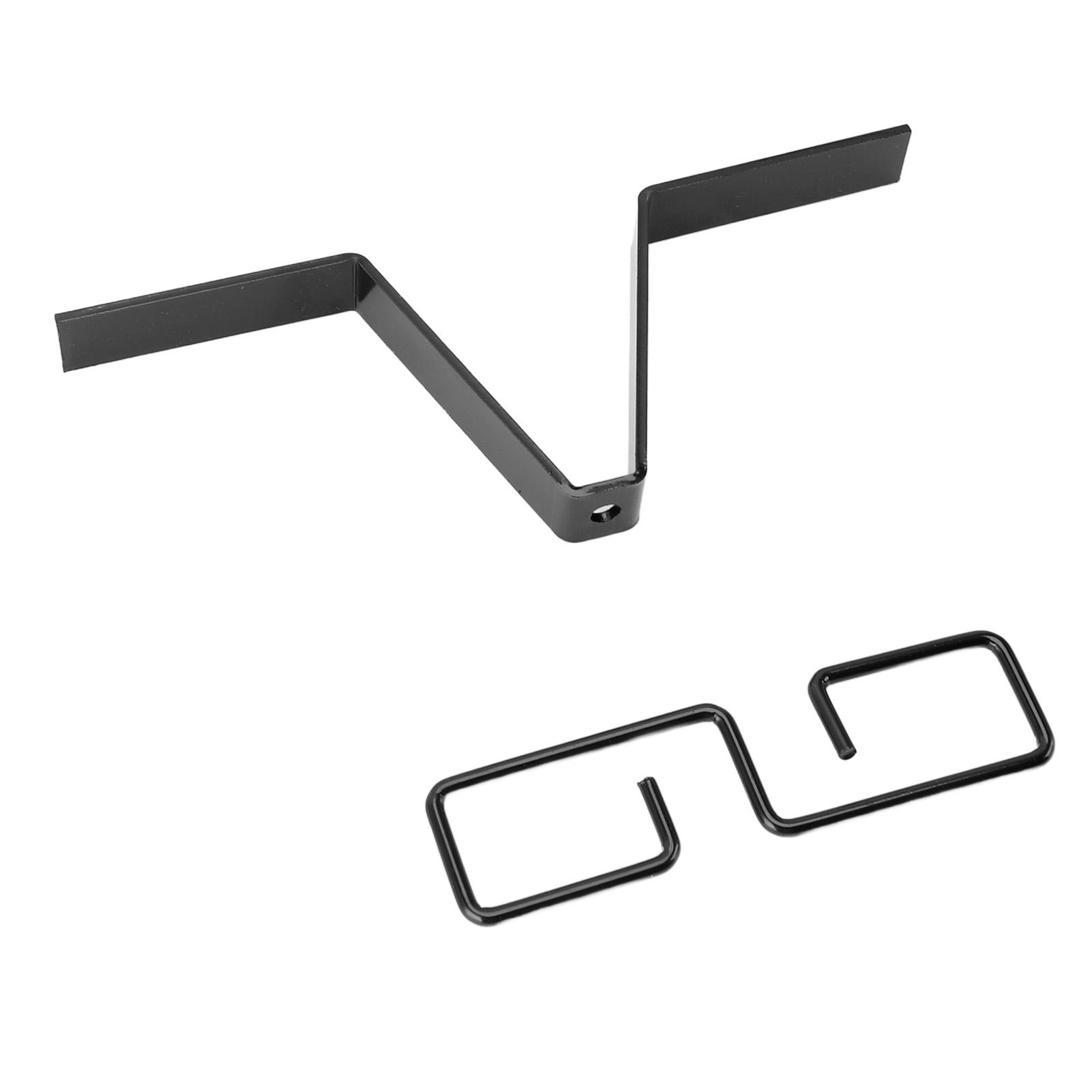 

Rain Chain Gutter Clip V Hook Adapter, Premium Iron, Installation Easy, Fit, , Water Diverter Accessories