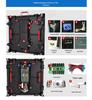 Indoor 3.91 P2.604 Full-Color LED Stage Display Screen for Electronic Advertising