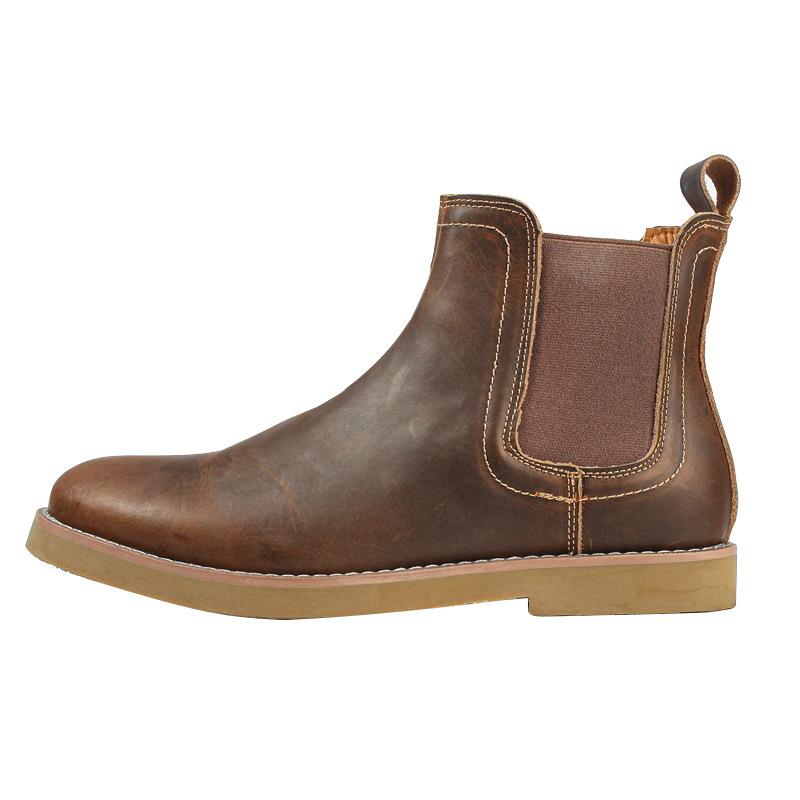 Chelsea Boots Dr1460 British Wind Help Casual Retro Locomotive Martin Boots Men Keep Warm and Pedal Leather Boots