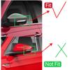 Car  Rearview Side Mirror Cover Fit For Volkswagen Virtus 2024 2025   Wing Cap Rear View Case Trim Carbon Fiber