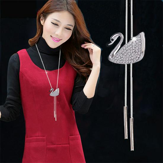 Elegante Quasten-Pulloverkette für Damen - Vielseitiges, hochwertiges europäisches und amerikanisches Design für Herbst/Winter-Mode