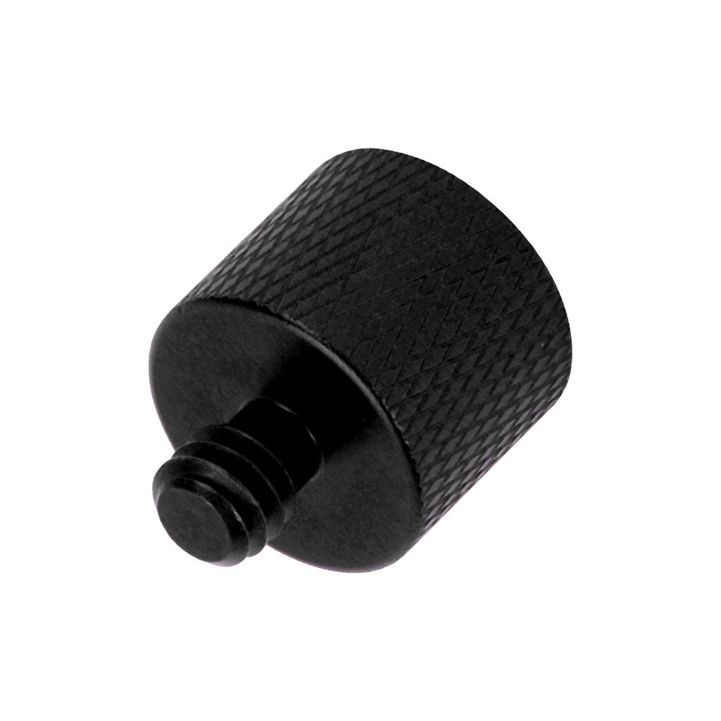 Screw Converter 3 8in Female To 1 4in Male Thread Adapter for Tripod Monopod Camera Photo