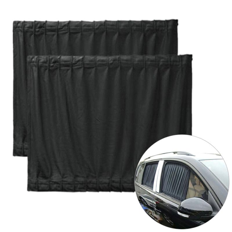4 Stück Auto UV-Schutz Sonnenschutz Vorhänge Seiten Fenster Visier Netzabdeckung Schild