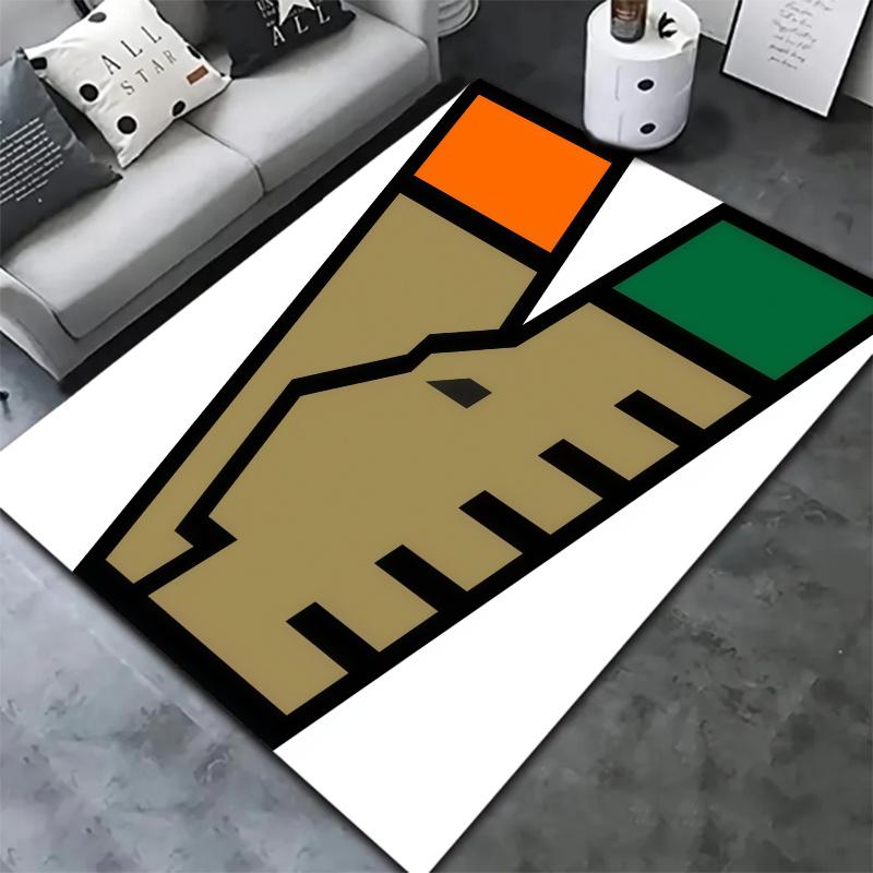 Venezia Fc Carpet Rug for Living Room Bedroom Home Sofa Decoration,Kids play Nonslip Floor Mat