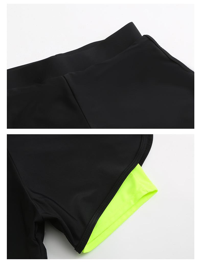 Maillot de bain deux pièces de sport pour femme: Contrôle du ventre taille haute, Débardeur dos magnifique élastique, Short confortable moulant, Maillot de bain source chaude.