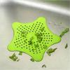 Sink Strainer - Starfish - Silicone - 15cm X 14cm - Green