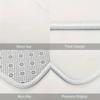 Modern Minimalist Living Room Carpet for Living Room Bedroom Bathroom Kitchen Doormat Stain Resistant Non-Slip Floor Mat