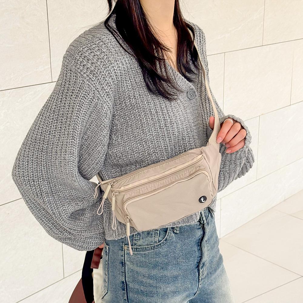 Escallia DKES_705-4 Mini Fanny Pack Waist Bag Crossbody Bag