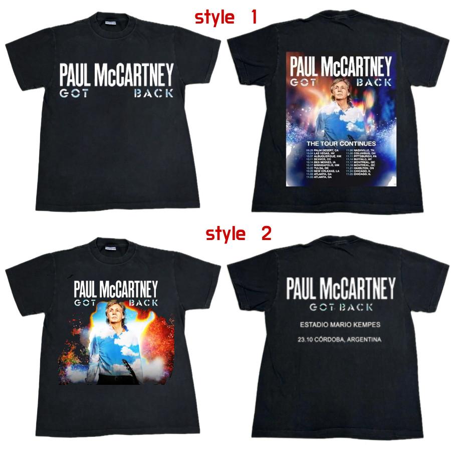 

Apparel !!Paul McCartney Got Back Tour 2025 North America Two Sided Unisex T-Shirt M
