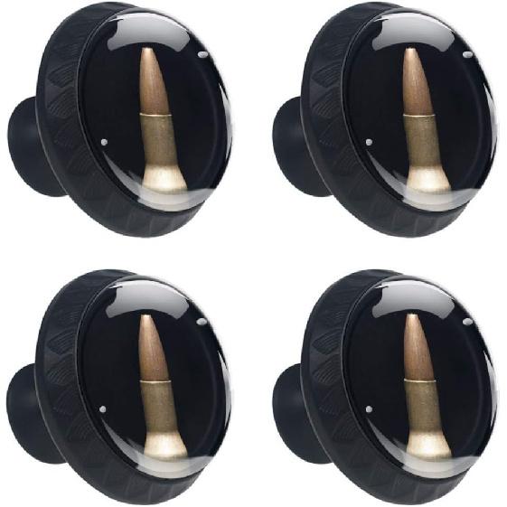 

Набор из 4 штук Фурнитура для шкафов Круглые мебельные ручки Металлическая печать, Ручки-пуговицы для ящиков комода, шкафа, гардероба для дома, кухни