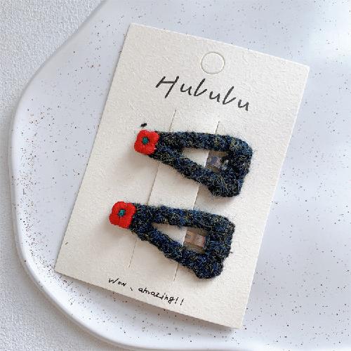 Korean Pearl Bow Rhinestone Love Hairpin Hair Ring High-end Temperament Does Not Hurt The Side of The Hair The Girl's Hairpin