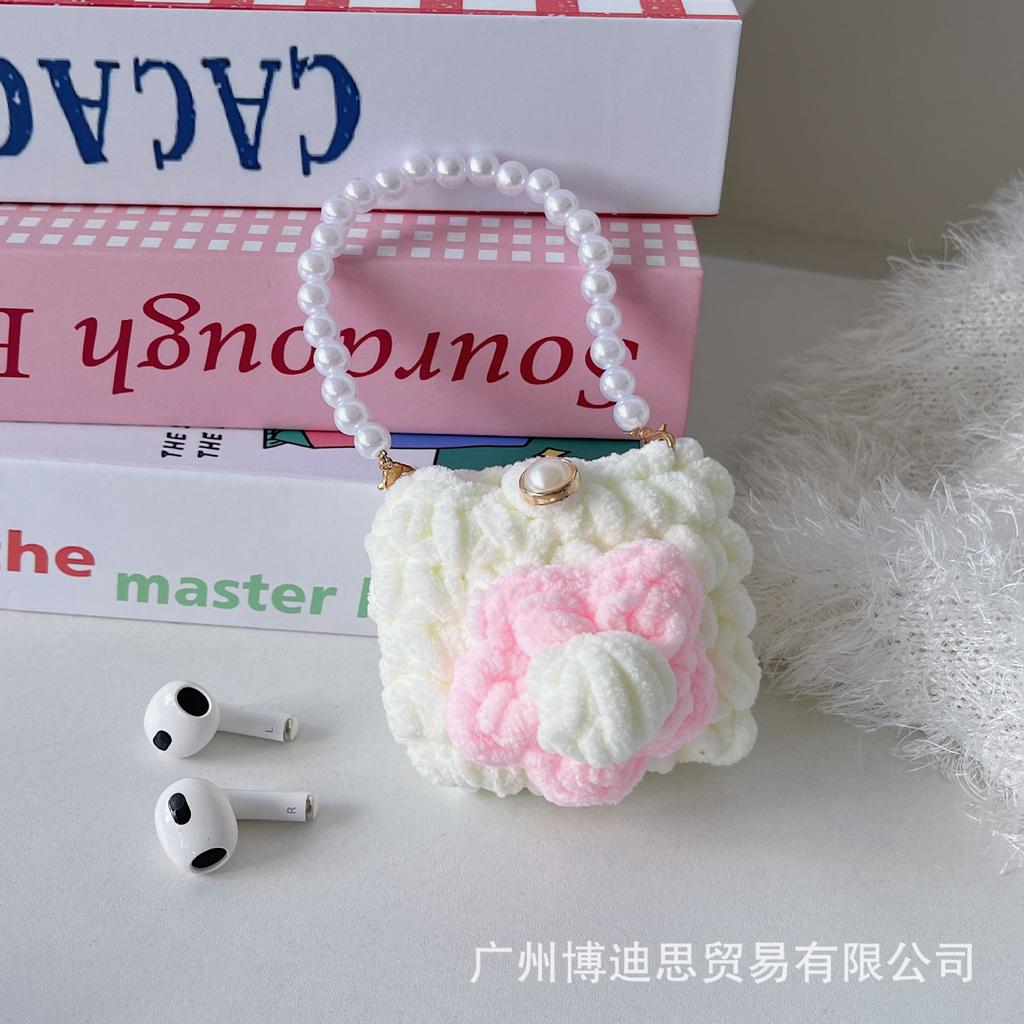 New DIY earphone cover AirPods new 1st generation five models universal new handknitted wool earphone cover
