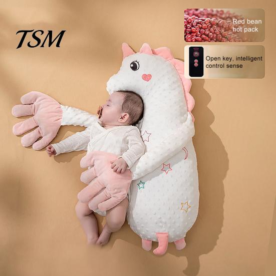 Copertina di Sicurezza per Bambini Piccoli Fantasia Baby per Dormire Cuscino Cervo Accarezzare Giocattolo da Sonno Sedere Neonato Calmare
