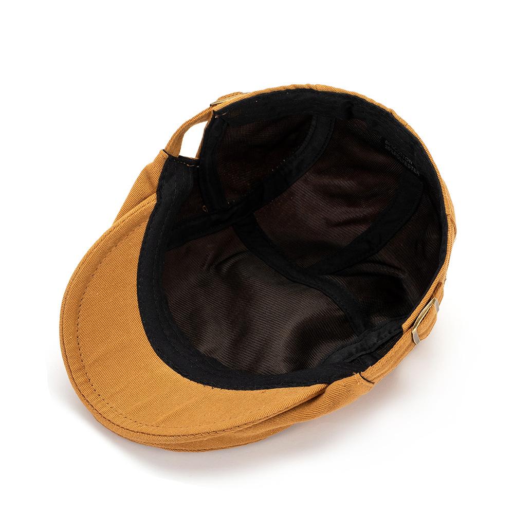Beret British Painter's Cap for Men Women Couples Adjustment Forward Cap