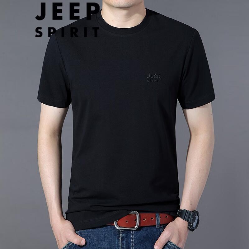 JEEP SPIRIT Men s Casual Short-Sleeved T-Shirt XL