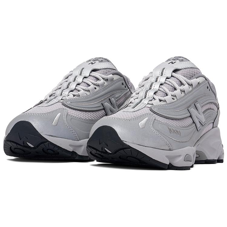 New Balance 1000 Refleksiv Pakke - Raincloud Herresneakers Grå Sølv-Metallisk M1000TE