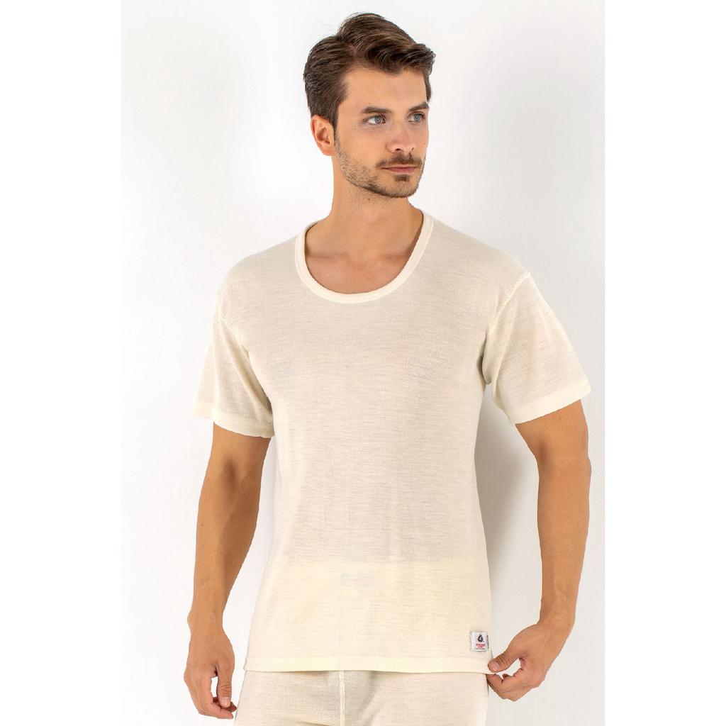 Safyn Short Sleeve Wool Undershirt