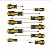 1Set Magnetic Screwdriver Set Magnetic Tips Yellow Manual Repair Tool Kit Handy Bucket Cushion Handle