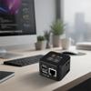 HDMI-Compatible IP KVM Lightweight Design Remote Management Tool HID Signal Output  Device Control