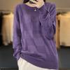 Navava Long Sleeve Knit Round Neck Nk1945