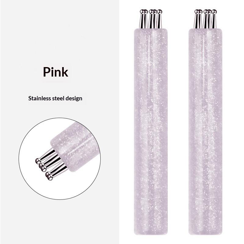 Nageldesign-Tipp Malen Zeichnen Schnitzen Punktierstift Nagelkunst-Spitze Punktfarbe Nagelkunst-Punktierwerkzeuge