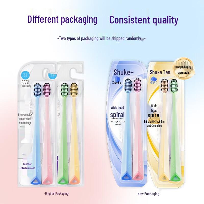 

SkuK Wide Head Soft Bristle Toothbrush