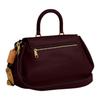 Coach Slouchy Rogue 35 Tote Bag With Pleated Details And Detachable Shoulder Strap Women Handbags Merlot CCC39-B4XD2