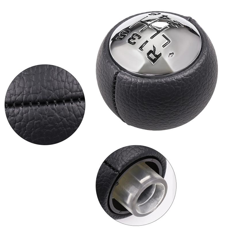 6-Speed Transmission Gear Stick Shift Knob Head Lever Adapter Manual for Peugeot 307 308 3008 407 5008 807 Citroen C3 C4 C8