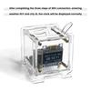 0.96 Inch OLED Display Digital Clock Kit Multifunctional Weather Clock  Fun DIY Project