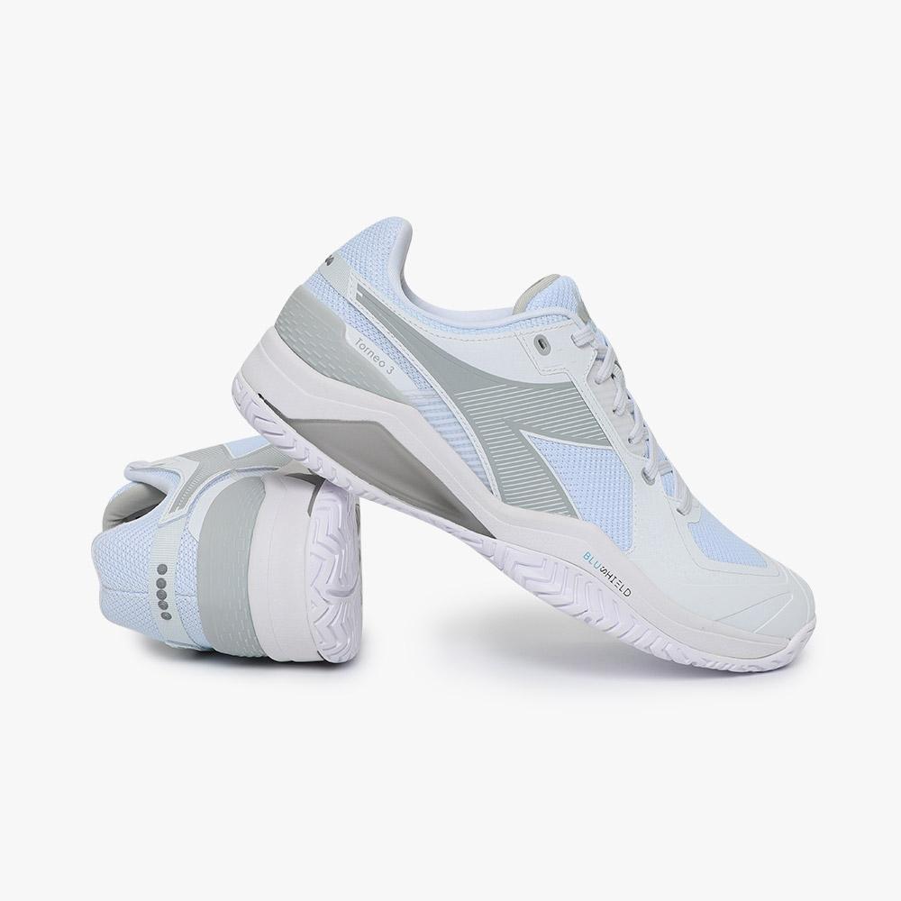 Diadora Blue Shield Torneo 3 Ag White/Grey