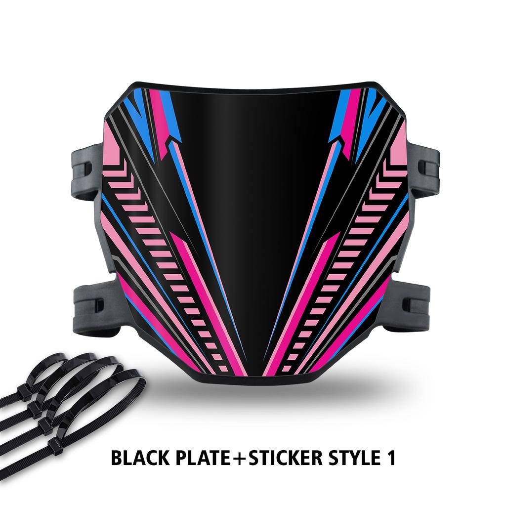 Powerzone Electric Bike Number Plate For Talaria Sting Motorcycle Front License Registration Plate For Super 73 For Surron S X