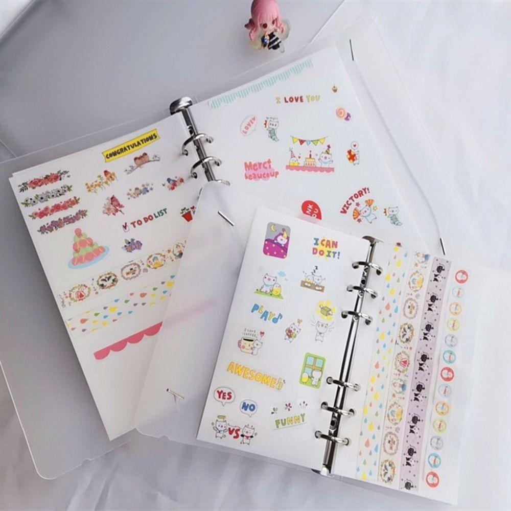 40Sheets Double-sided Release Paper Anti-Dirt Refill Spiral Binder Notebook Paper  Office