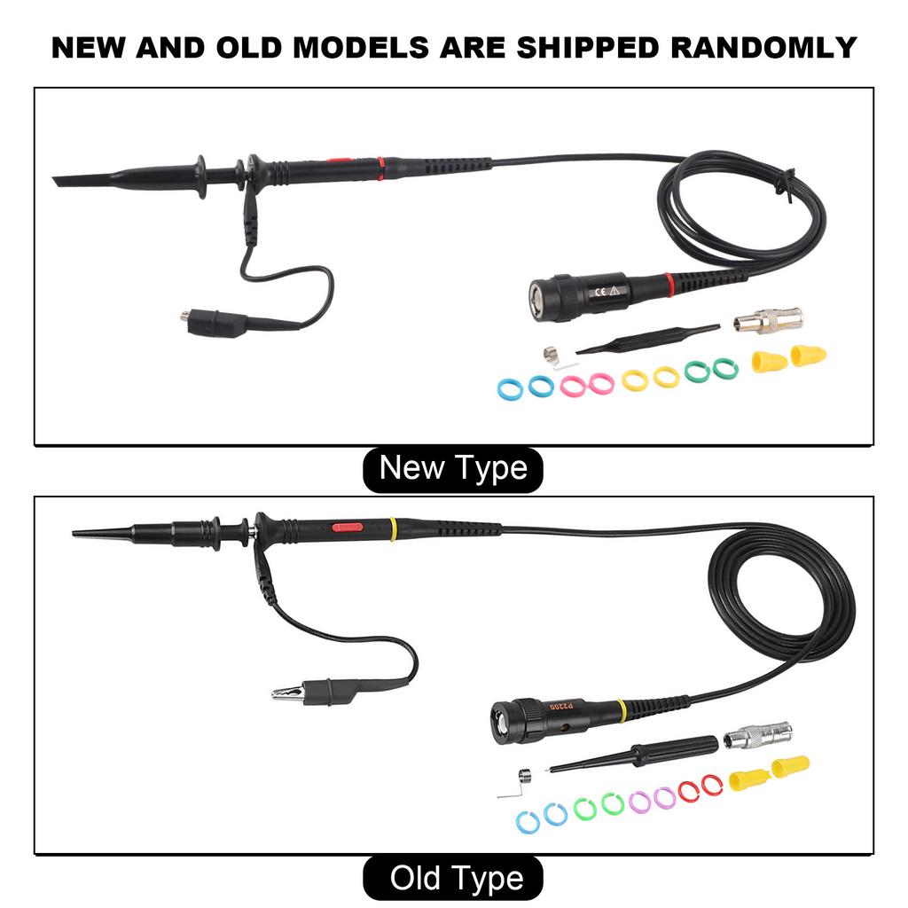 200Mhz Oscilloscope Scope Test Probe Clip BNC P2200 /X1