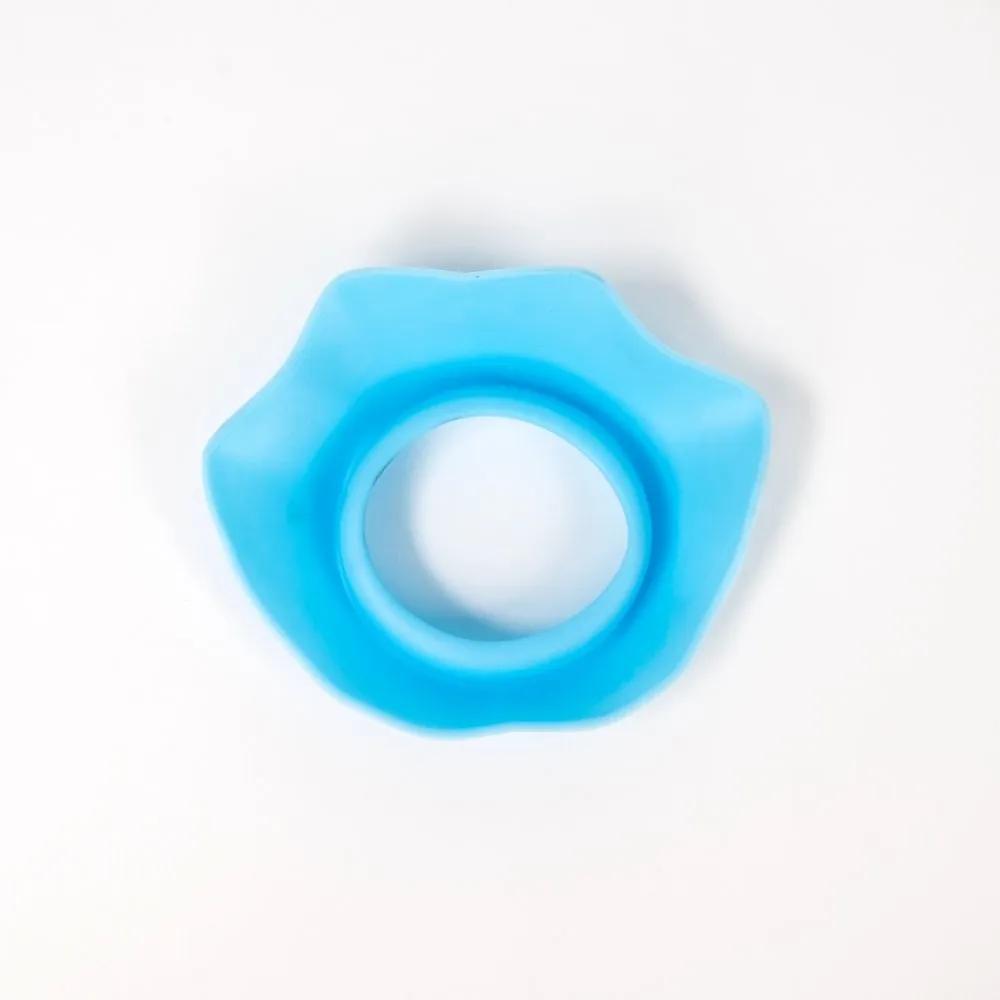 Wristband facial cleansing silicone blue