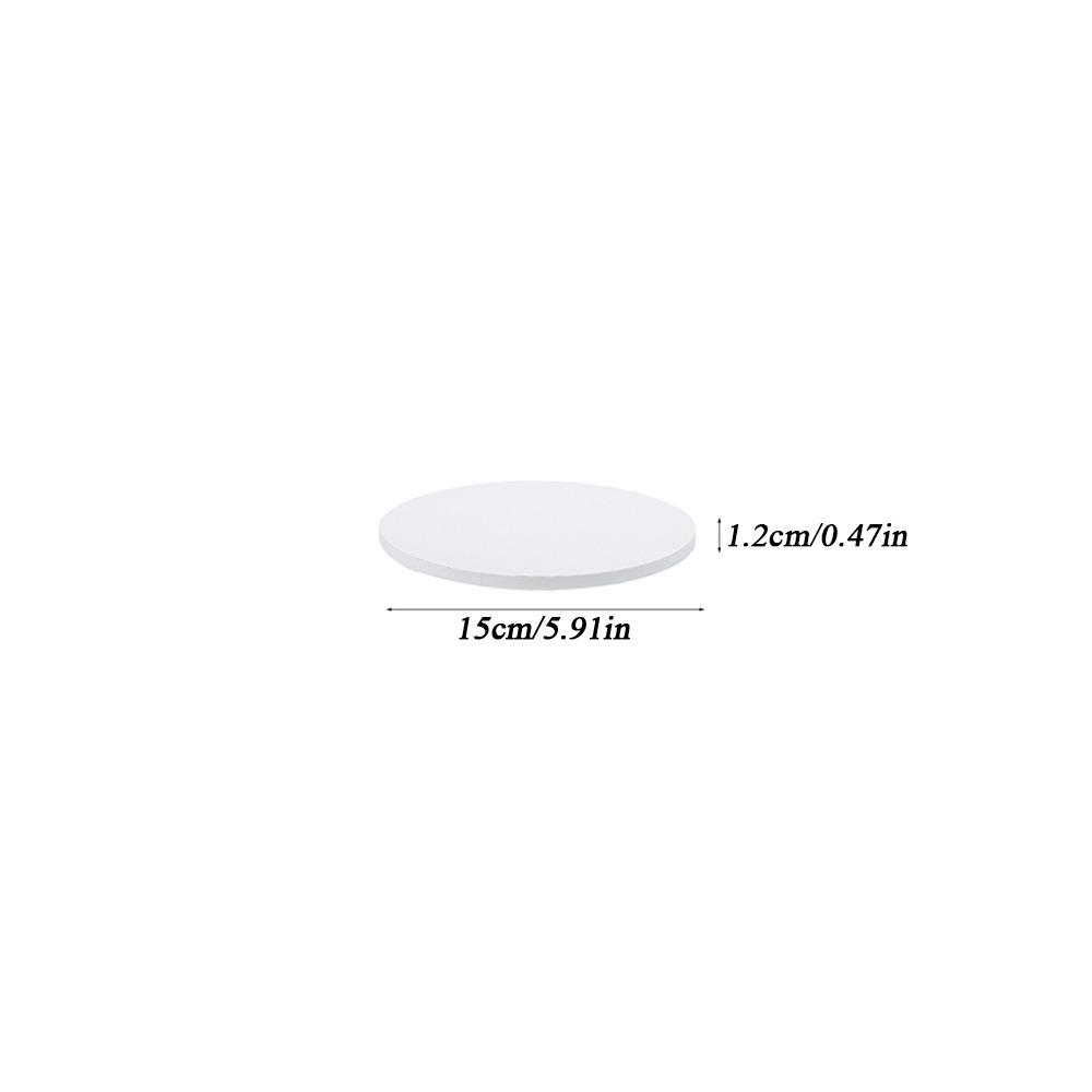 

Round Cake Board Base 6/8/10/12/14in Cake Board Easy to Use Baking Cake Base Baking Use 6in