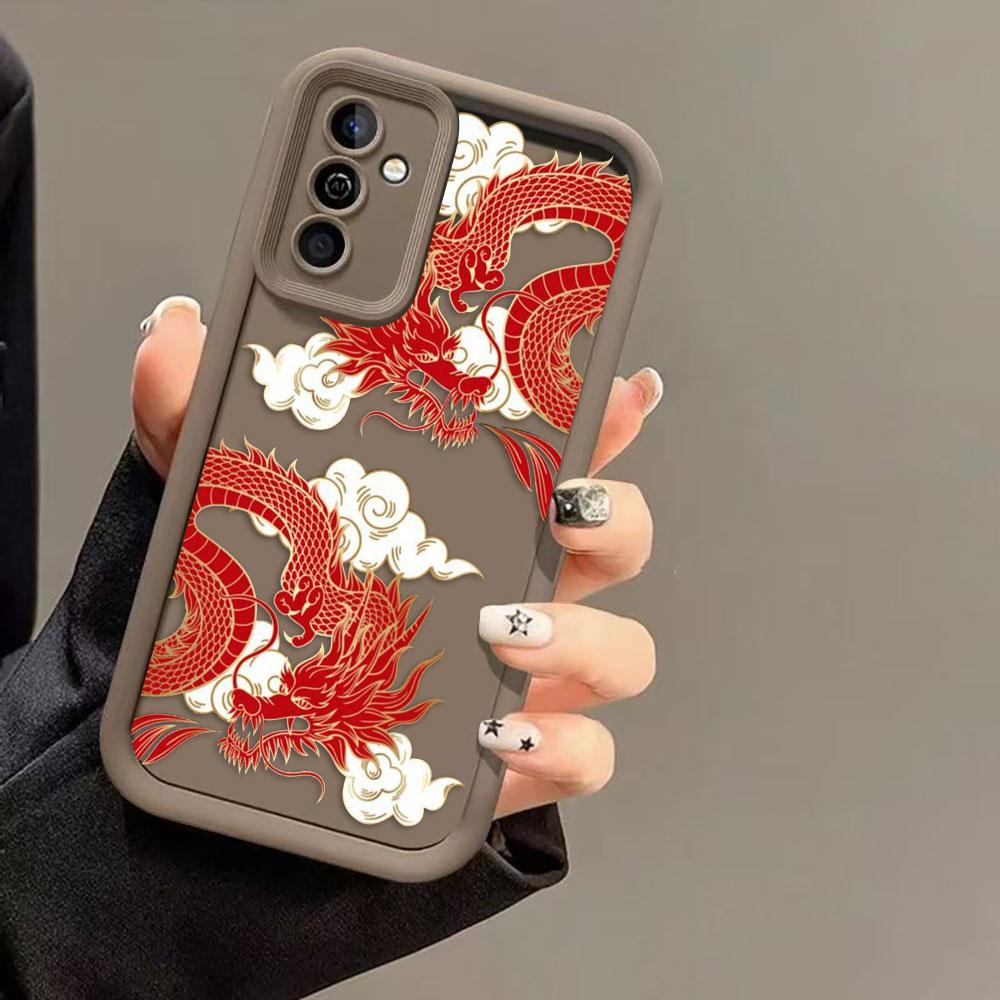 Comics Dragon Caricature Cover Phone Case For HONOR 600 400 90 LITE 300 200 70 50 20 10I 9X 8X PRO DIY Case Shell Funda Capa
