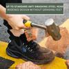 Men Safety Boots Steel Toe Shoes Anti-smash Puncture-Proof Work Shoes Sneakers Indestructible Construction Protective Work Boots