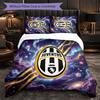 Set Lenzuola Juventus FC Modello 3 Pezzi Morbida Copripiumino in Microfibra con Federe per Camera da Letto
