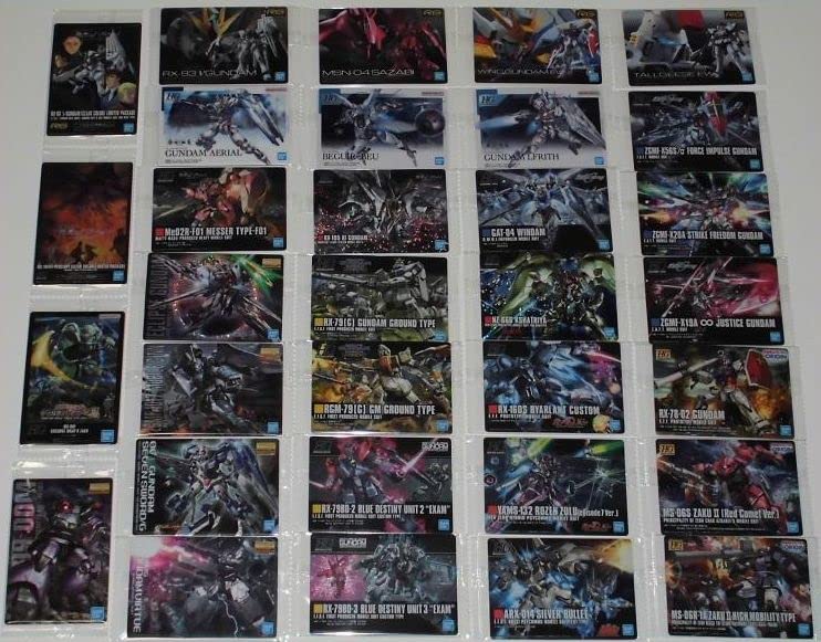 

Gunpla Package Art Collection 8 All 32 Types Full Complete
