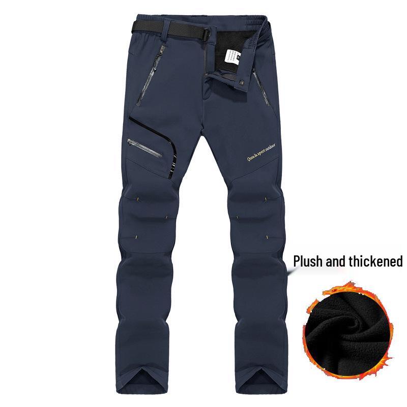 

Мужские и женские водонепроницаемые флисовые брюки софтшелл для катания на лыжах - Утепленные, дышащие, теплые, идеально подходят для альпинизма осенью/зимой 6XL