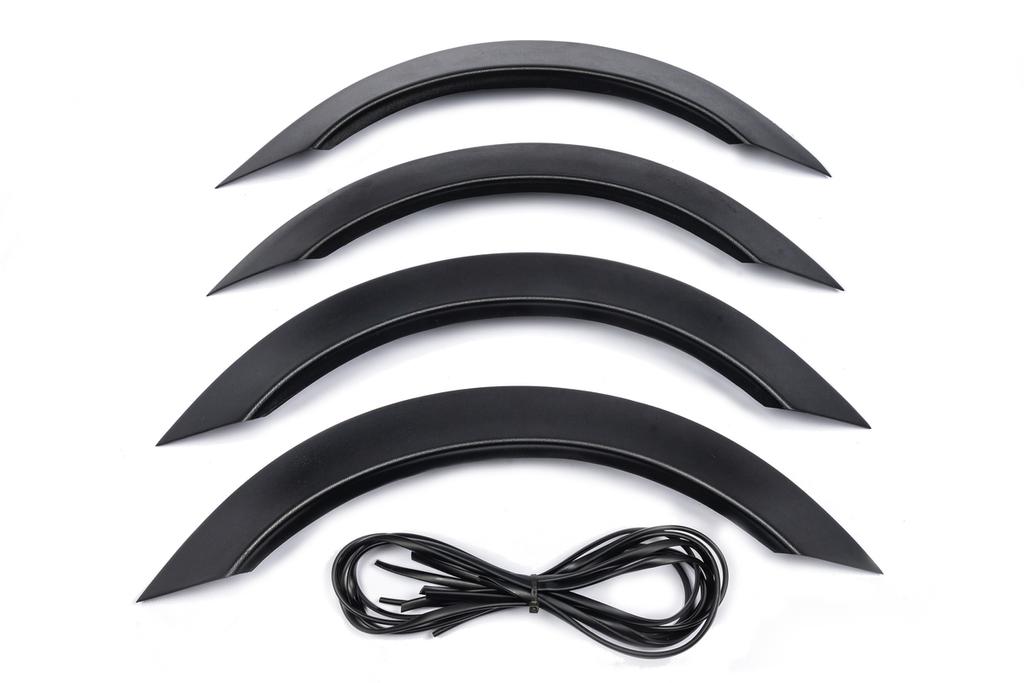 Bogenauskleidungen (4 Stück, schwarz) für Volkswagen Passat B4 1993-1996