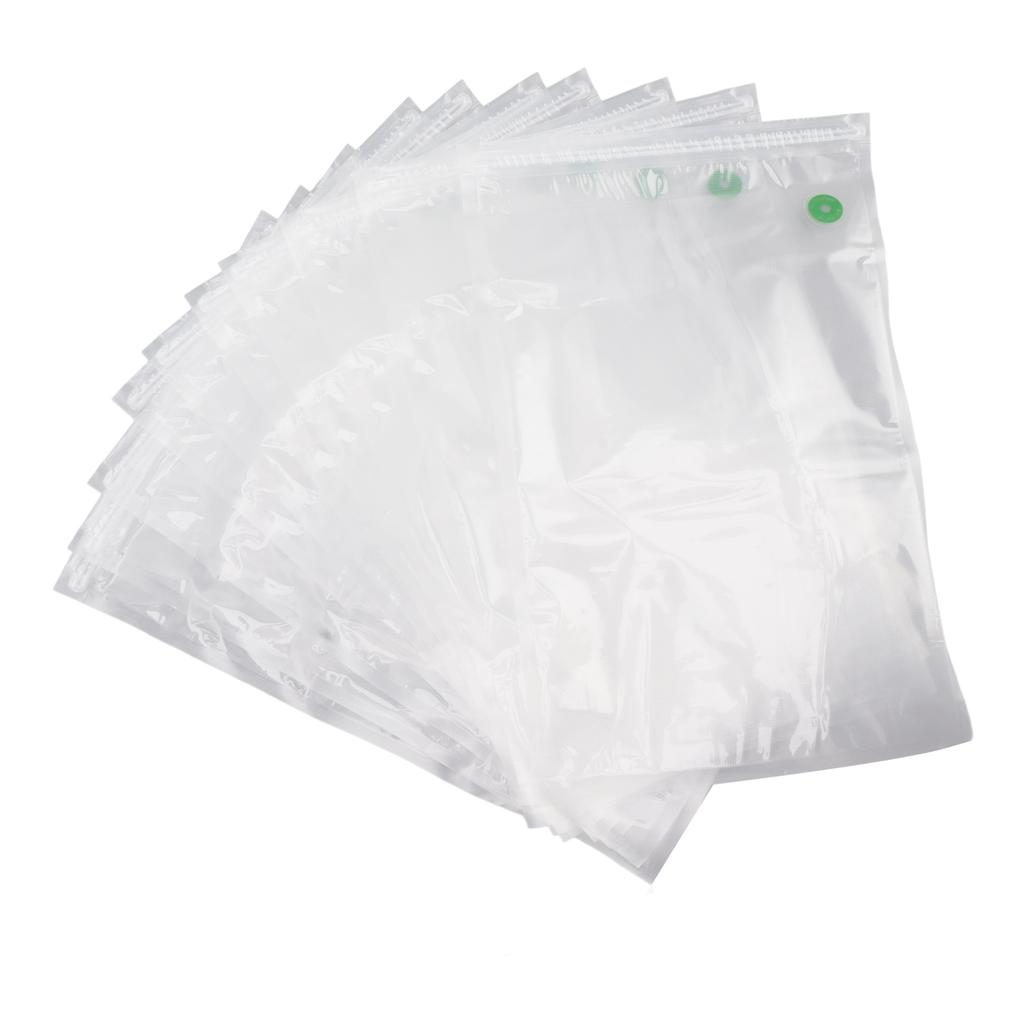 10pcs Vacuum Food Storage Bags Reusable Safe PE Vacuum Sled Food Storage Bag for Food Snack Storage Household