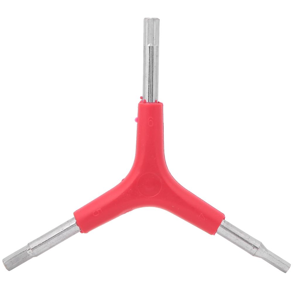 3PCS Y Form Externe Hex Buchse Dreieckige Schlüssel Fahrrad Radfahren Spanner Bike Kombination Reparatur