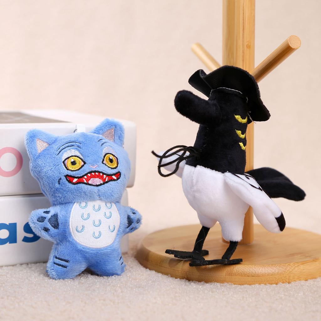 Kpop Demon Hunters Plush Toys Jinu Romance Zoey Mira Rumi Abby Derpy Tiger Stuffed Plush Dolls Toys Gifts