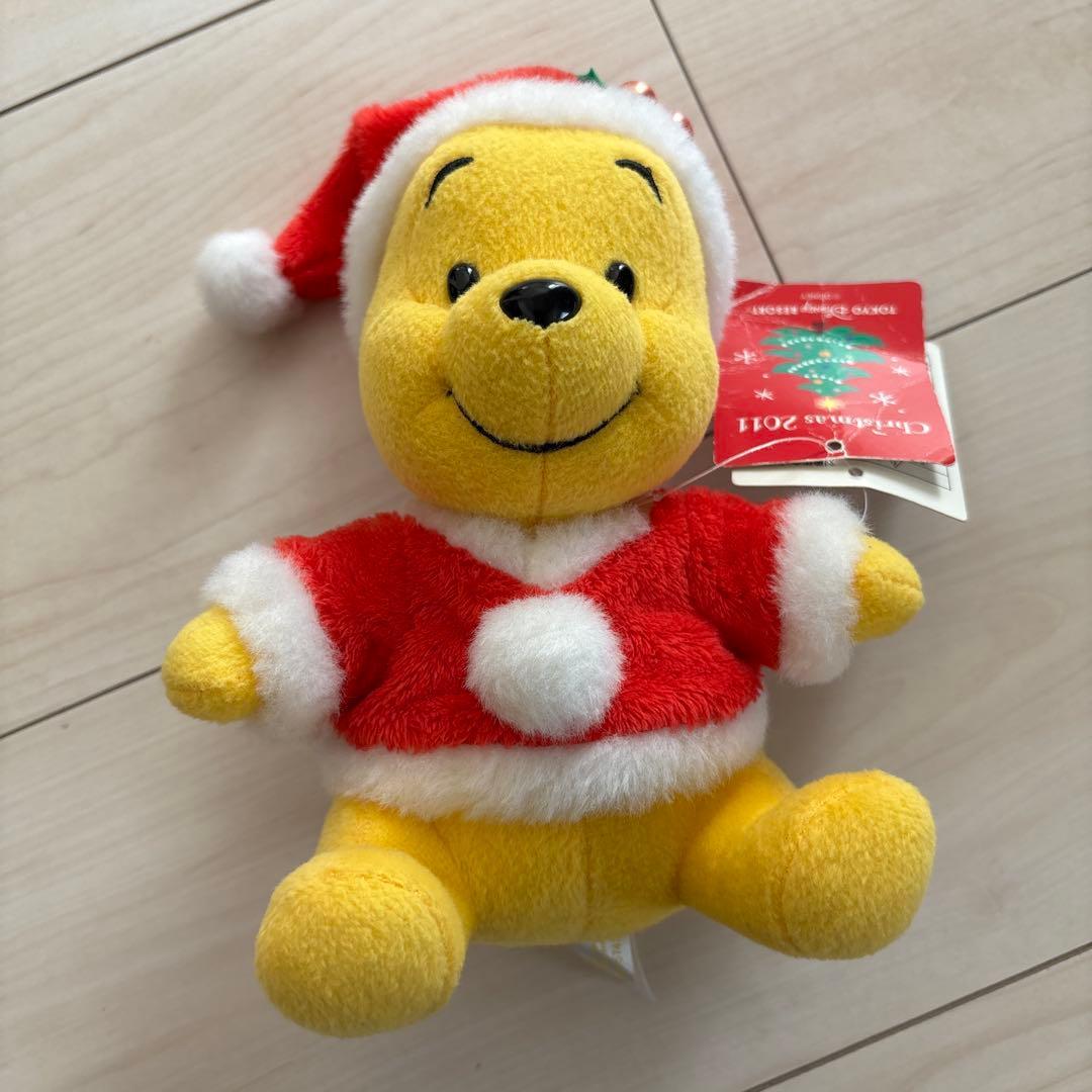 Disney Winnie the Pooh Christmas 2011 Plush Toy