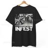 Infest Break The Chain T-Shirt – Hardcore Punk Band Tour Rare Unisex Tee