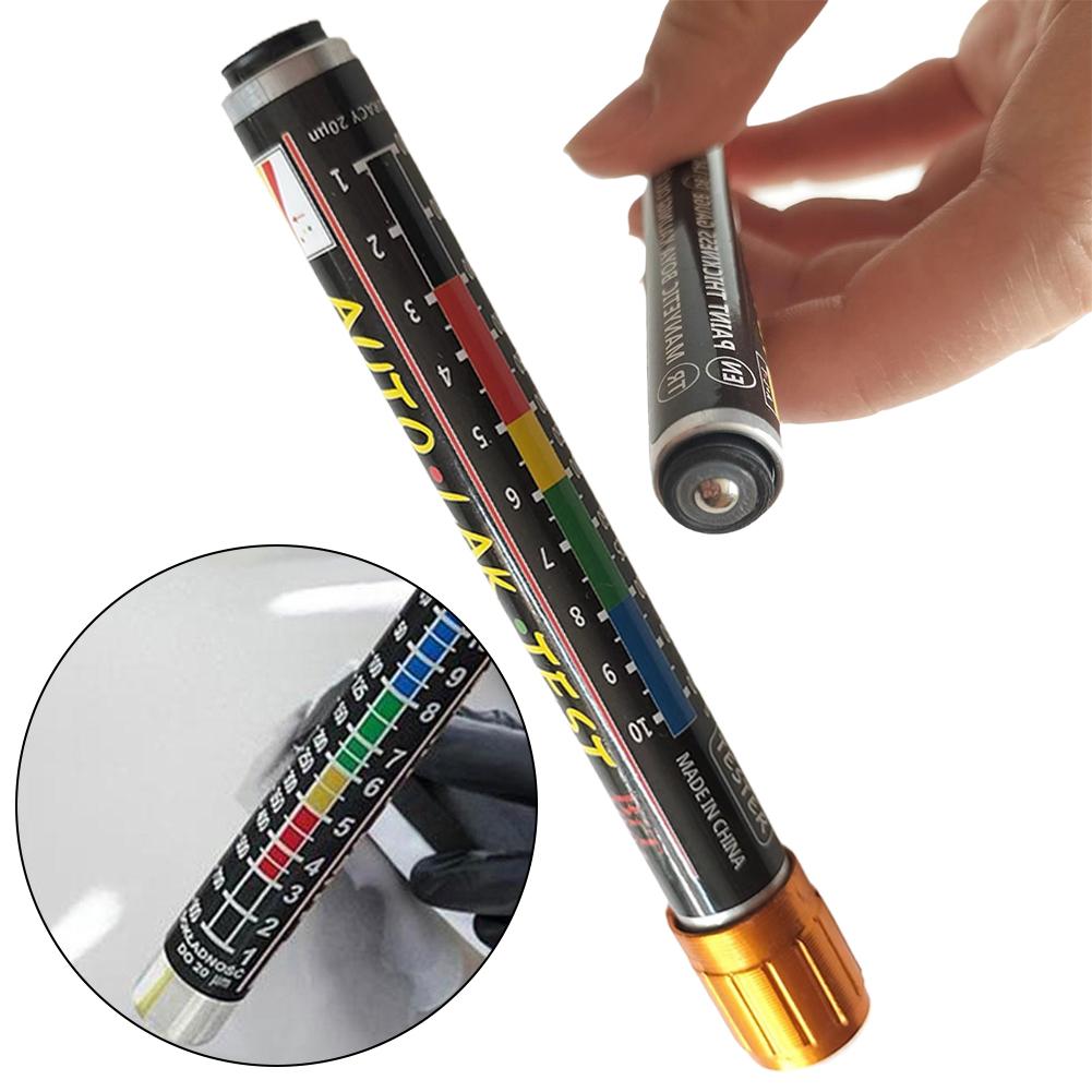 1PC Car Paint Thickness Tester Gauge Auto Paint Cars Paint Crash Check Test Paint Tester With Magnetic Tip Scale