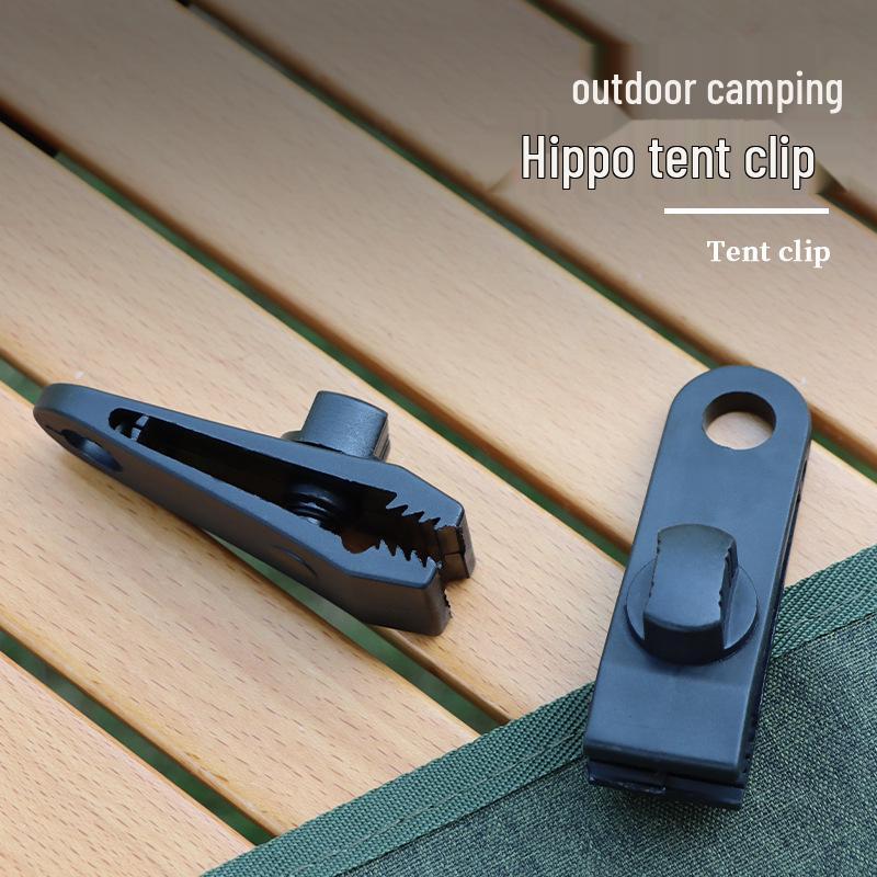 Outdoor Tent Windproof Plastic Clip for Awnings - Large Multi-Person Tent Fastener